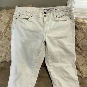 White Gap jeans